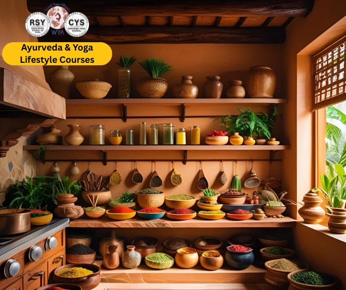 Ayurveda and yoga lifestyle courses at Singh Yoga and Ayurveda School promoting holistic health and balanced living