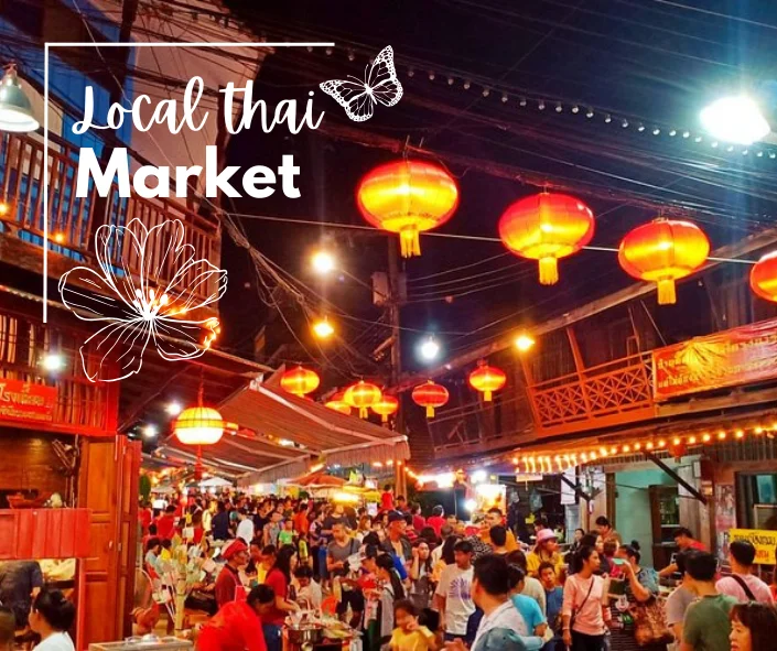 Visit local Thai markets experience