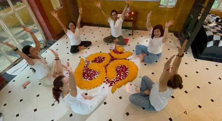 Daily yoga practice at Singh Yoga and Ayurveda School supporting balance, flexibility, and mindful living