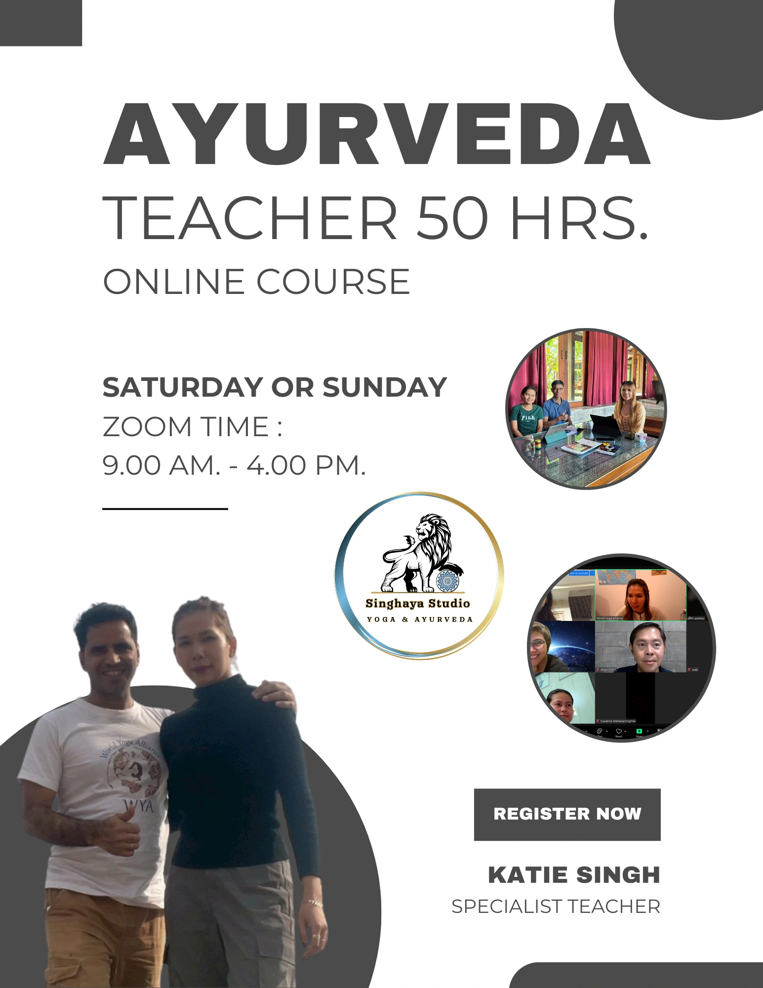 study ayurveda from home with certified online teacher training course 50 hours holistic wellness program