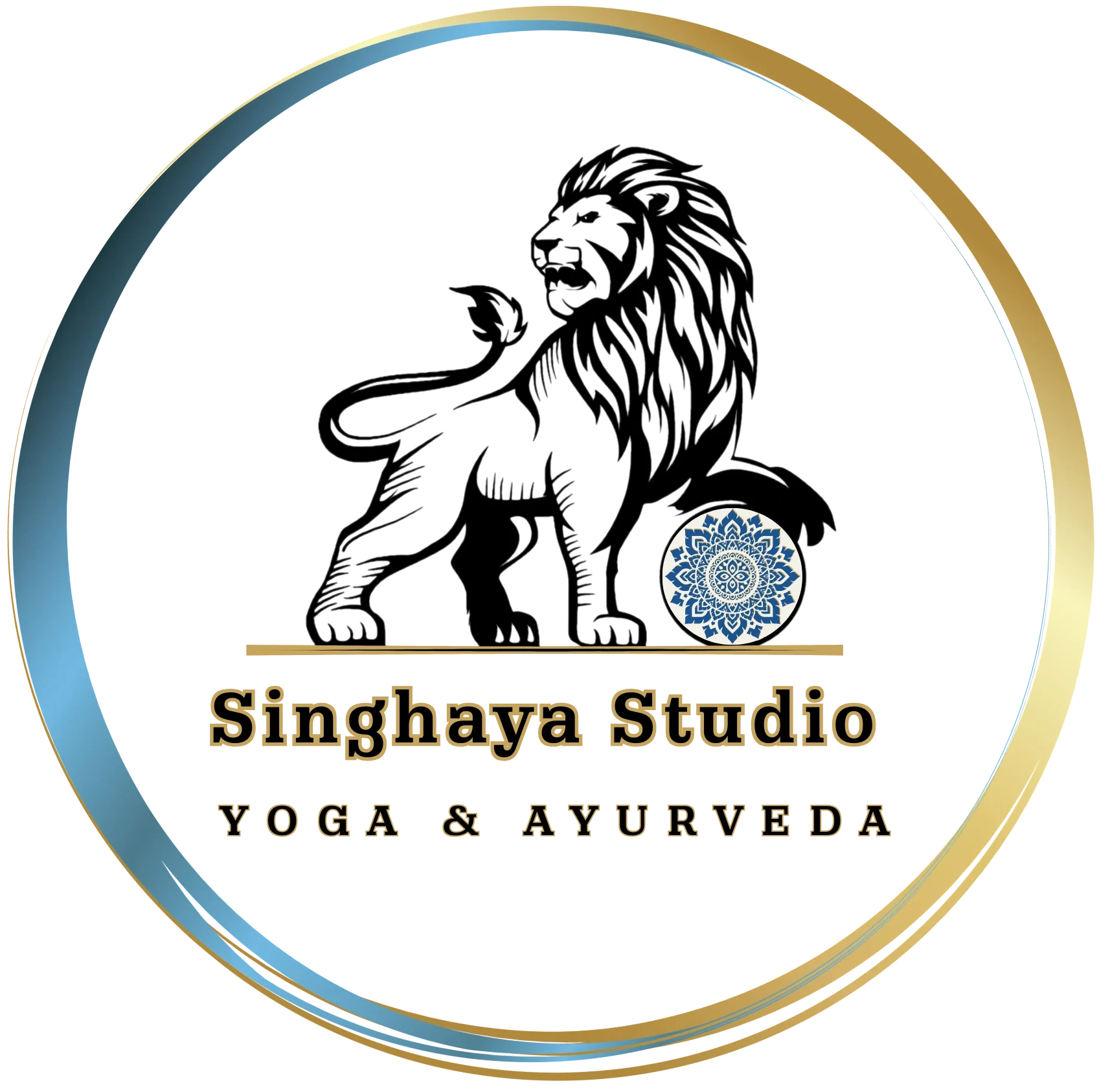 new Logo Singhaya studio yoga and ayurveda 2026